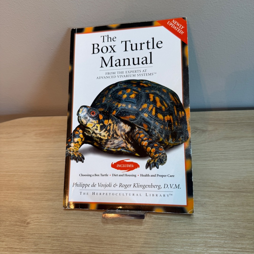The Box Turtle Manual Philippe de Vosjoli Roger Klingenberg Book 2003 Updated